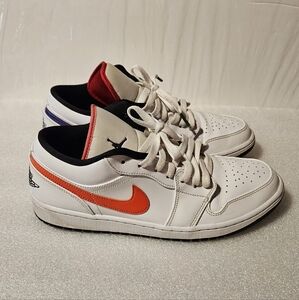 Air Jordan 1 Low "White Multi Color